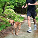 Поводок для пробежек, 0,90–1,30 м/ 20 мм, чёрный, Trixie Jogging Leash