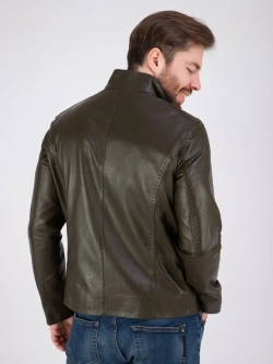 Кожаная куртка демисезонная
