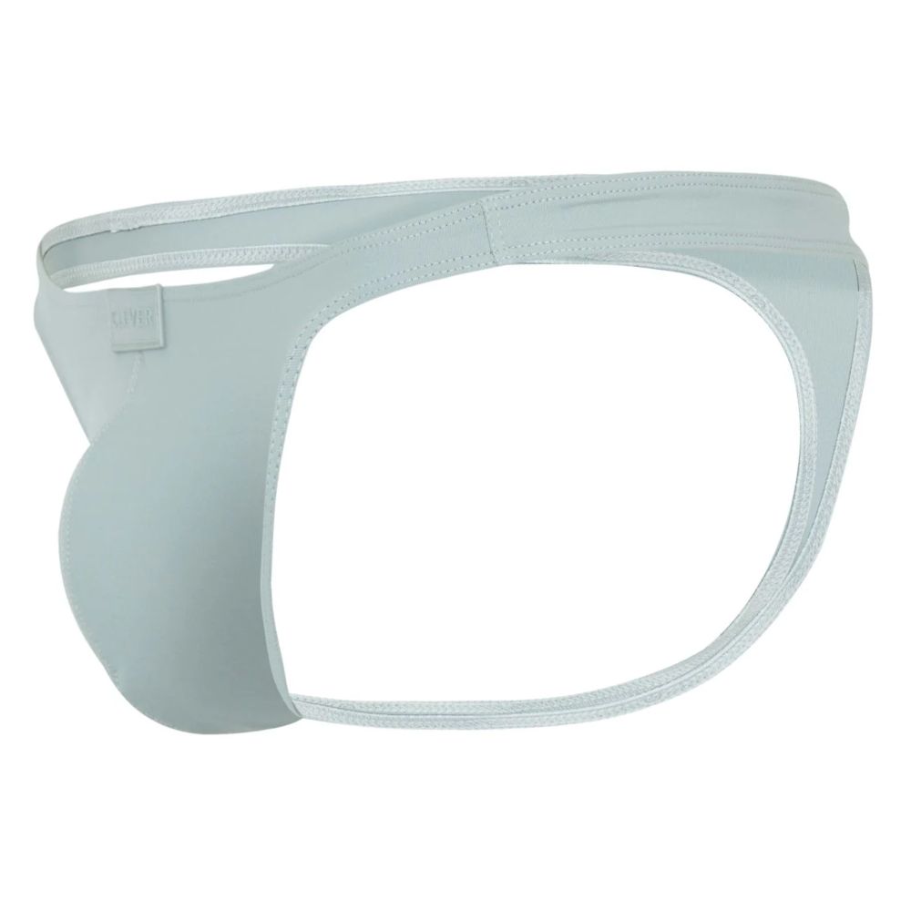 Мужские трусы тонги серые Clever Moda DESIRABLE THONG 183012