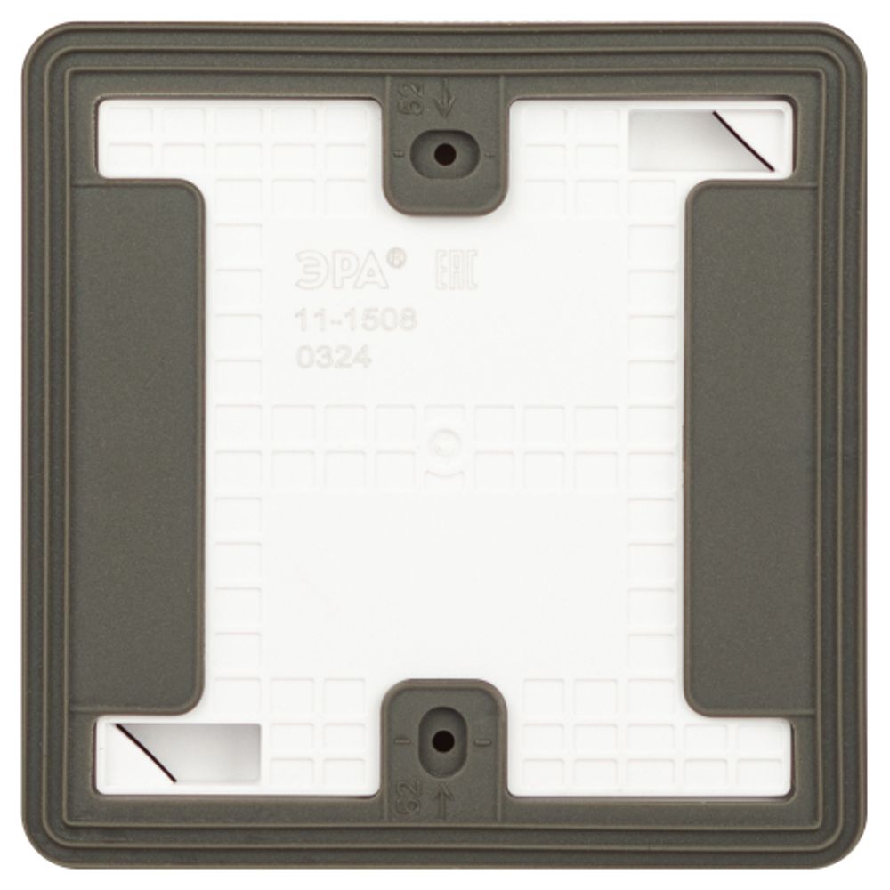 Переключатель ЭРА Эксперт 11-1508-01 для жалюзи кнопочный IP55 10АХ-250В ОУ белый