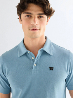 Поло мужское WRANGLER POLO SHIRT CAPTAINS BLUE