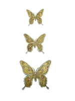 Декор для дома на стену "Золотые бабочки"