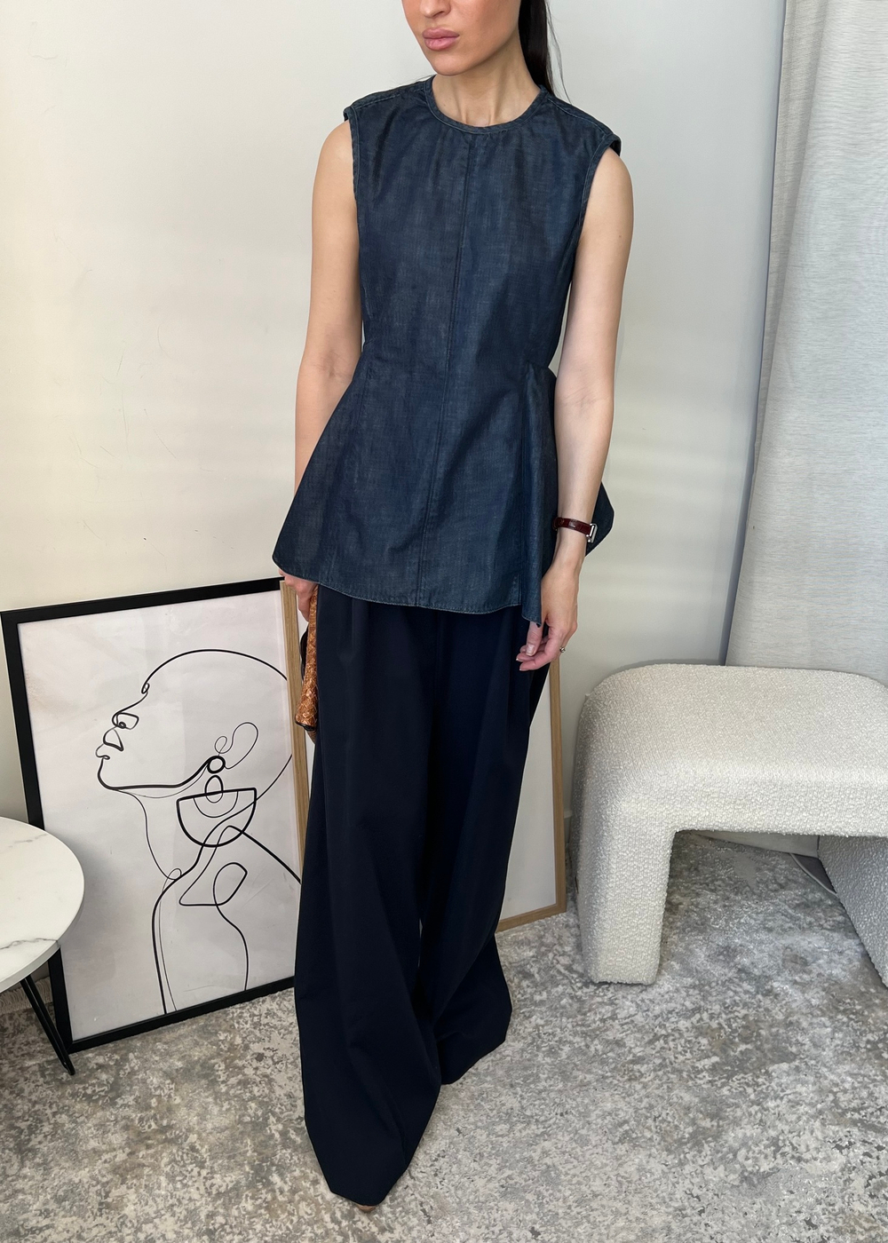 Джинсовая блузка Marni, М