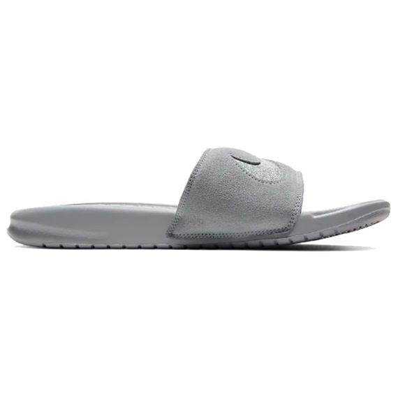 Nike Benassi Jdi Leather SE 'Gray'