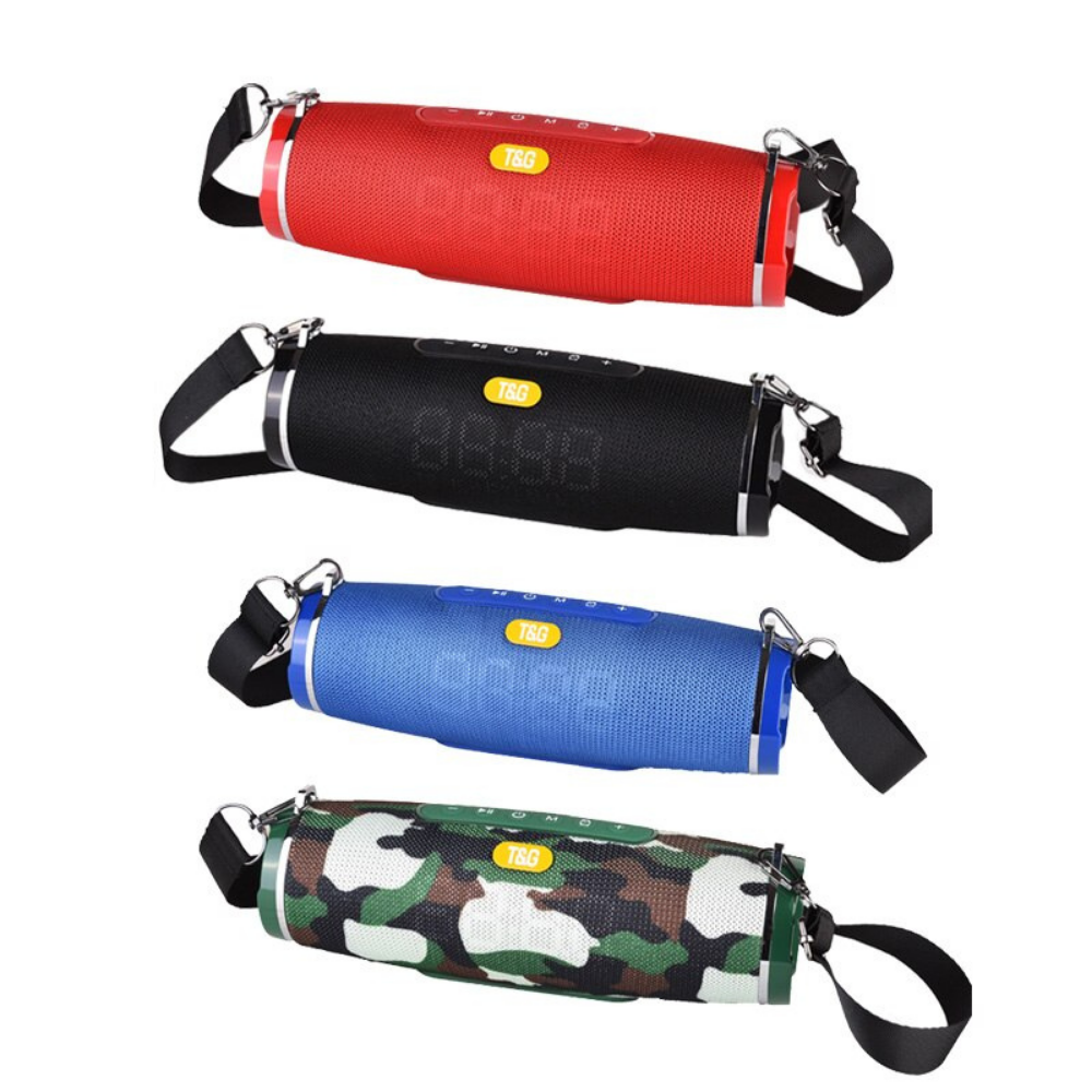 Беспроводная колонка TG-176 (10W/BT/FM/USB) Часы