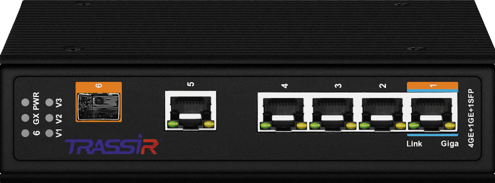 TRASSIR TR-NS15061S-150-4POE Сетевое оборудование