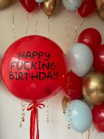 Воздушные шары Унылый кот для него №8508