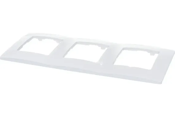 Рамка Legrand Etika 3-постовая белая 25651