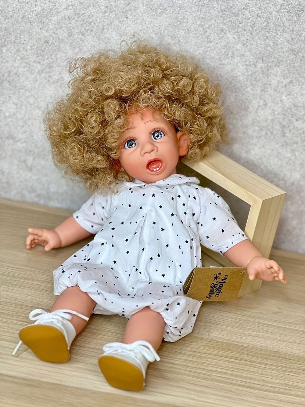 Кукла LAMAGIK мягконабивная 38см Gestito (12030A)