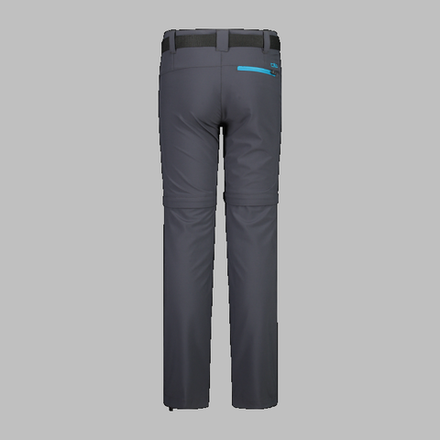 Брюки детские CMP KID G ZIP OFF PANT, артикул 3T51445 U911, цвет TITANIO (U911)
