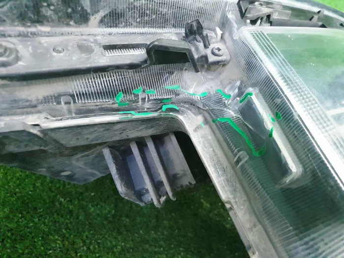 Битая Фара левая Kia Seltos (2019-н.в.) LED