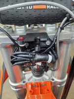 Кронштейн для установки кроссового щитка на KTM/Husqvarna/GasGas 2024+