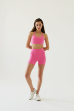 Велосипедки Emily Mini Shorts in Raspberry