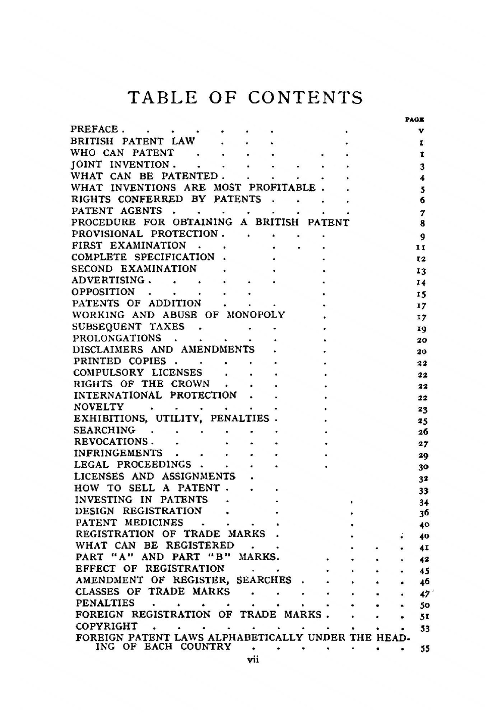 Handbook of patent law of all countries | W P. Thompson