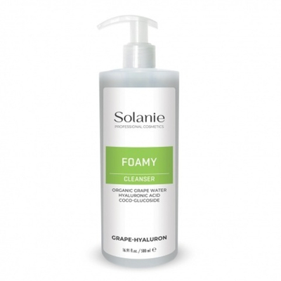 Очищающая гель-пенка для любого типа кожи GRAPE-HYALURON Foamy cleanser, 500 мл