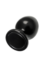 Анальная втулка TOYFA POPO Pleasure Cetus α, PVC, черная, 11,5 см, Ø 6,2 см