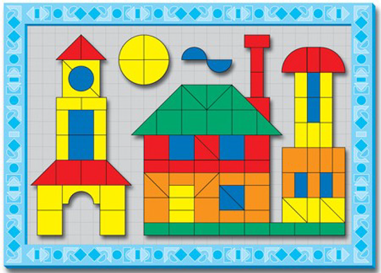 Магнитная мозаика Десятое Королевство "Ёжик", 5 цветов, 220 элементов