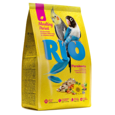 Rio корм для средних попугаев в период линьки 1000 г