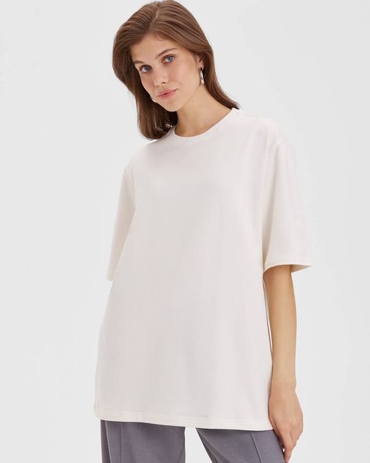 Футболка однотонная