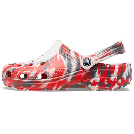 Crocs Classic Clog 'Fire Red White'