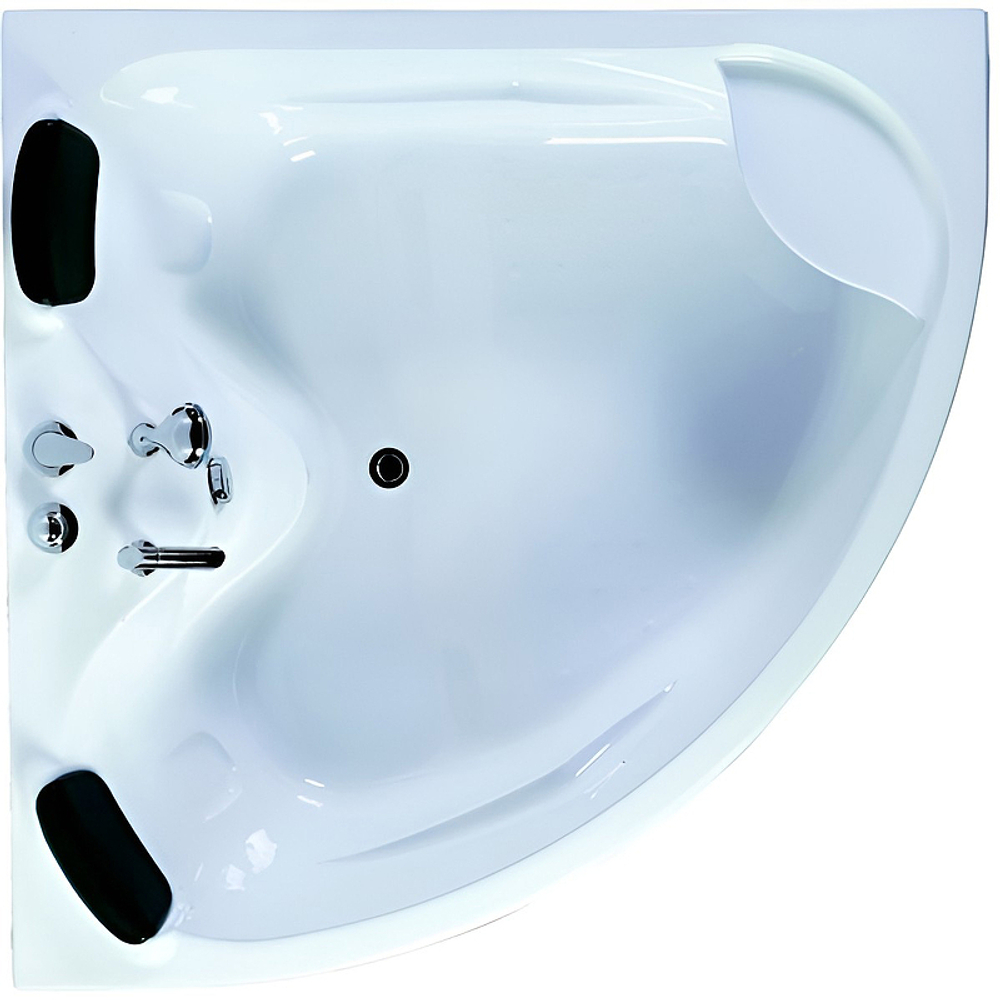 Акриловая ванна Gemy 150х150 G9041 B с гидромассажем