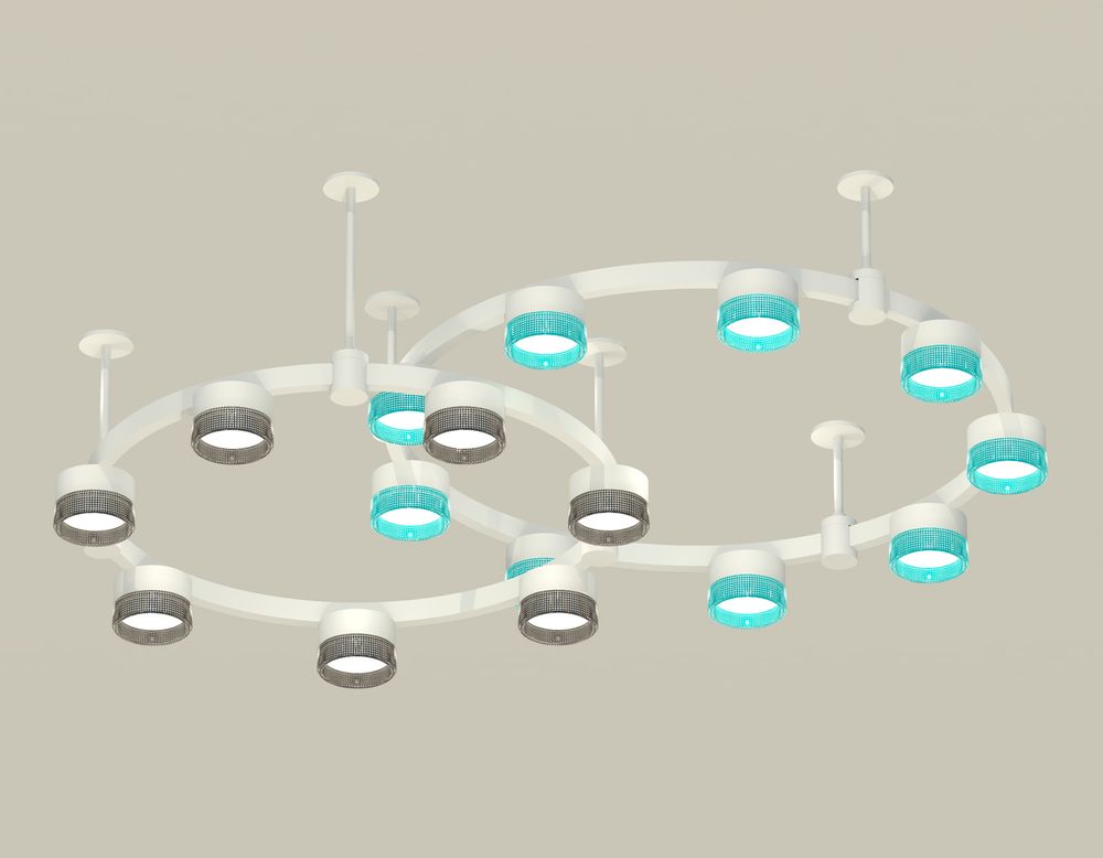 Ambrella Комплект подвесного светильника Techno Ring с композитным хрусталем TECHNO Ring XR92211200