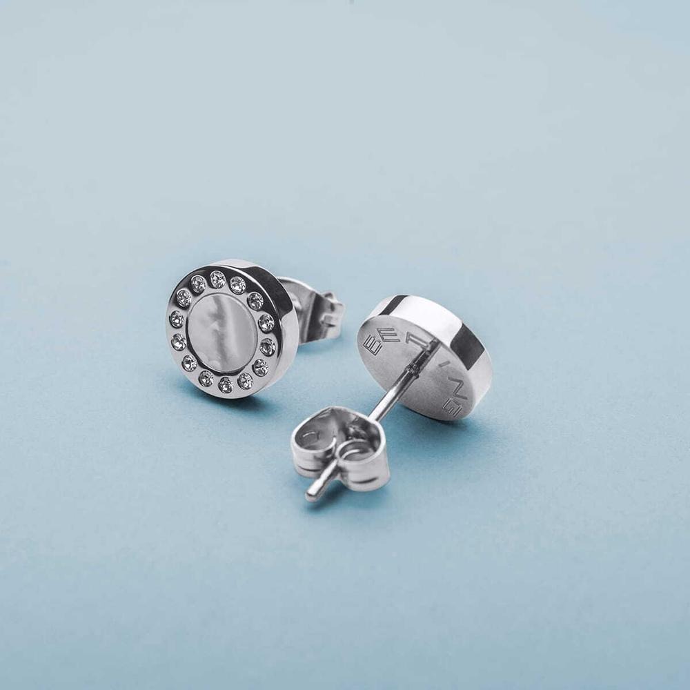 Серьги Bering Ceramic Link 707-150-05 серебро