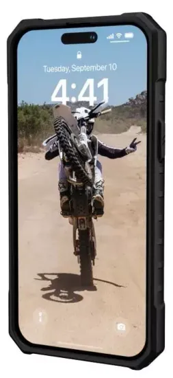 Чехол с поддержкой MAGSAFE Uag Pathfinder для iPhone 14 Pro 6.1", цвет синий (Mallard)