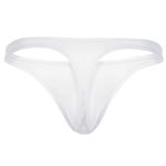Мужские трусы тонги белые Clever Moda DESIRABLE THONG 183001