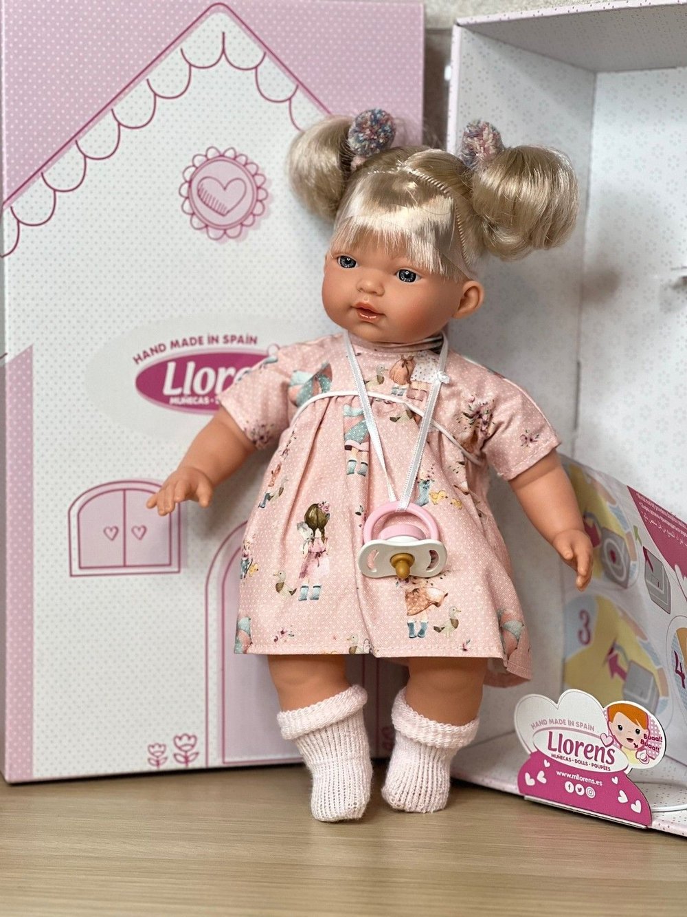 Кукла Llorens мягконабивная 33см Aitana (33152)