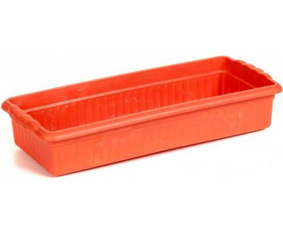 Ящик для цветов и рассады цветной 442*186*87мм