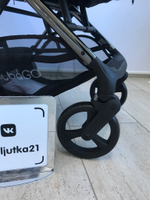 Коляска детская прогулочная BubaGO AXI арт.BG 115-1 color Black цвет Черная