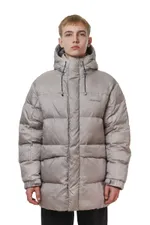 Пуховик Ymkashix Star светло-серый