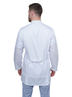 Халат медицинский мужской Doctor Big 508 на молнии, белый, 52