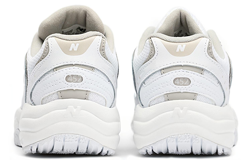 New Balance 452 White Light Cliff Grey