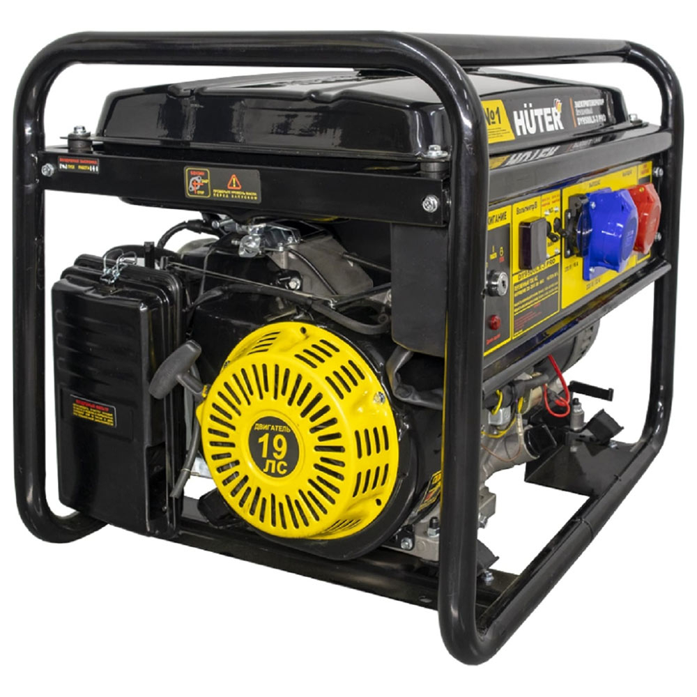 Бензиновый генератор Huter DY9500LX-3 PRO