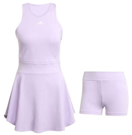 Теннисное платье Adidas Tennis Climacool - пудрово-сливовый