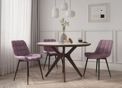 Стул Президент (Синий Софт), ДСВ-Мебель