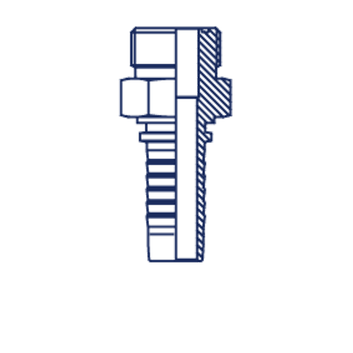 Фитинг DN 12 ORFS (Ш) 1