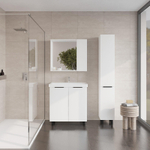 Тумба VIANT "Берлин" MODUO 60 2 ств белая 444х570х820