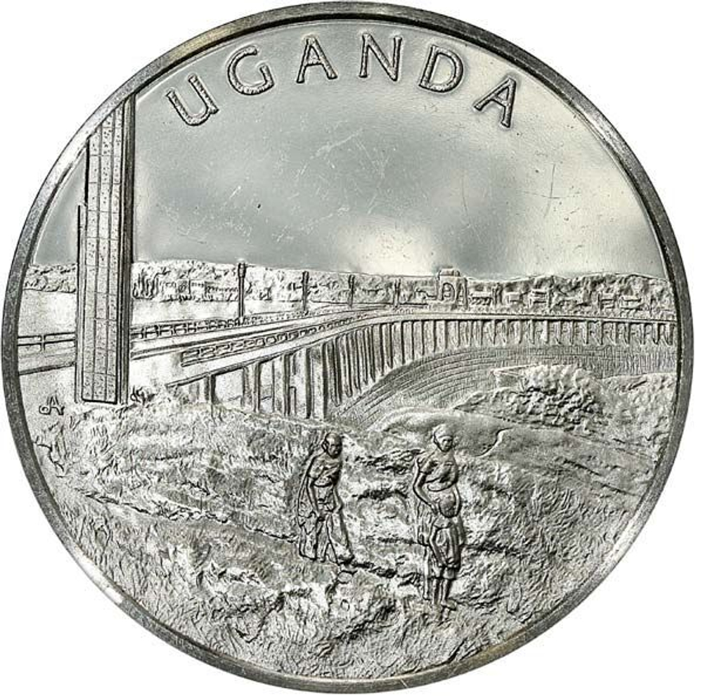 France, Les Médailles des Nations du Monde Uganda Medal, 1981