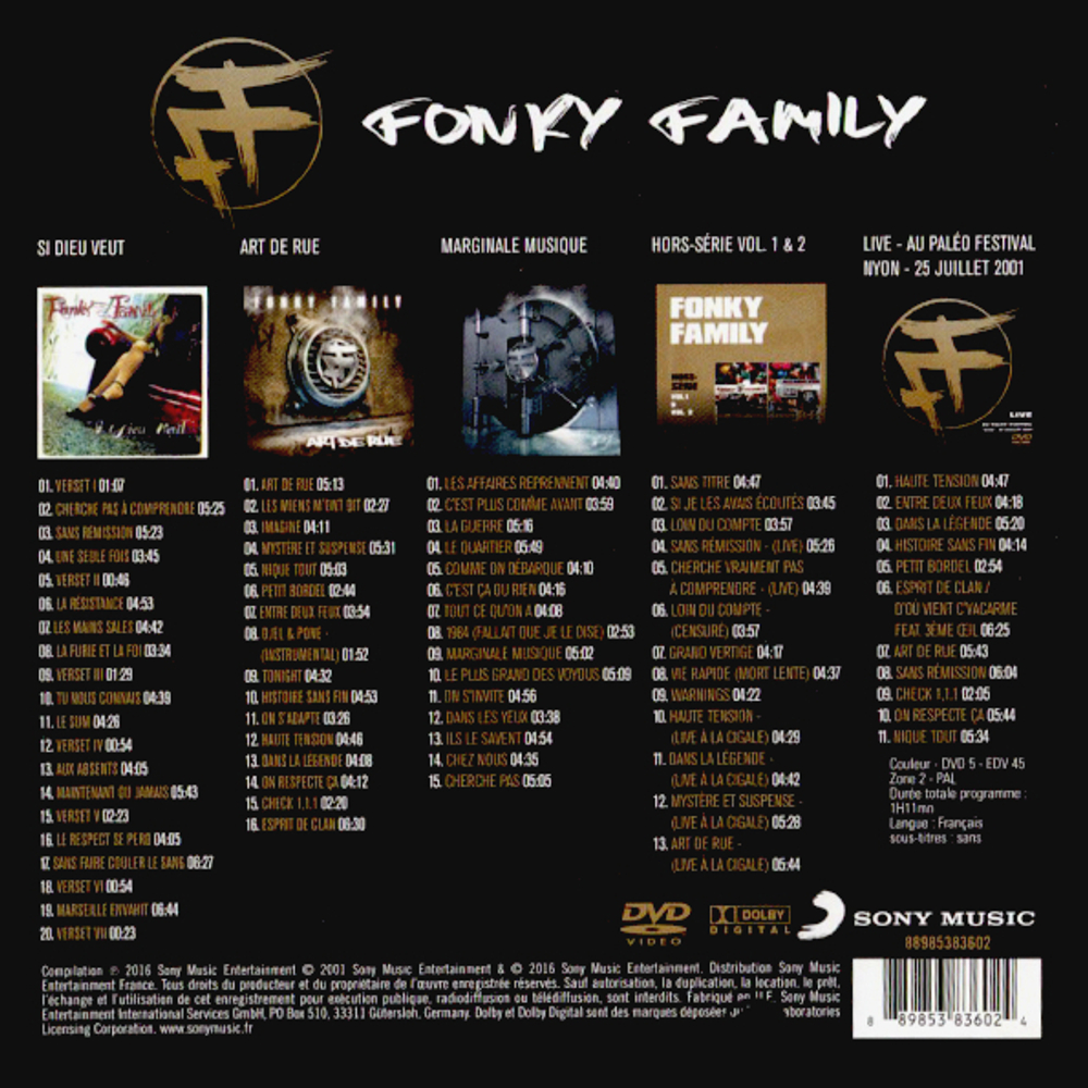 Fonky Family / La Collection (4CD+DVD)