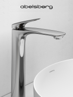 Смеситель для раковины Abelsberg Perfecta INF60102CH высокий, глянцевый хром