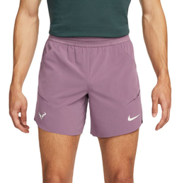 Мужские теннисные шорты Nike Dri-Fit Rafa Short - violet dust/green glow/white