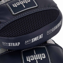 Лапы Clinch Shock Absorb Mitt темносине-серебристые C548
