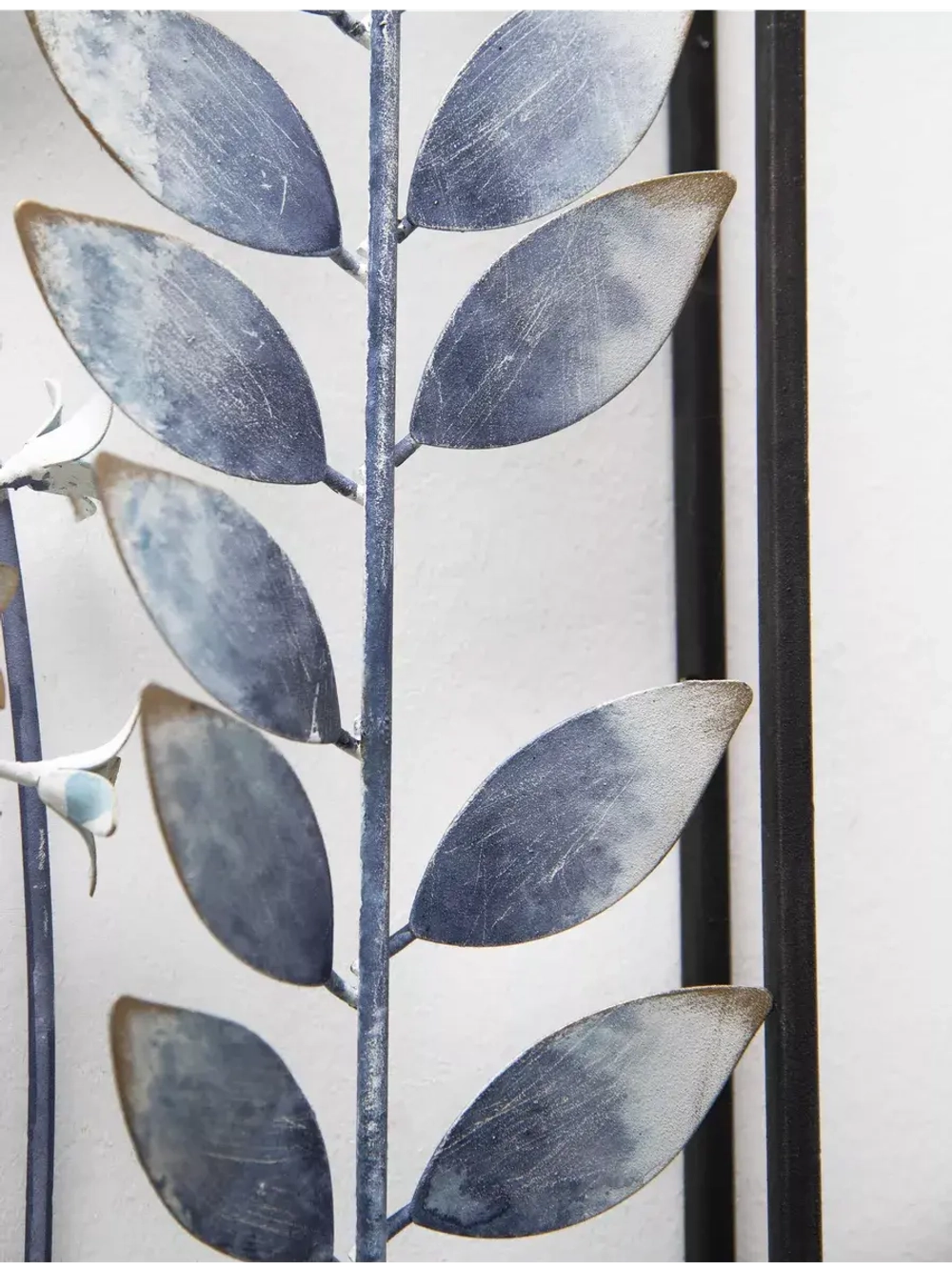 Панно металлическое "Цветы" 71х30 см