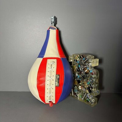 Груша в сборе кожаная (цветная)