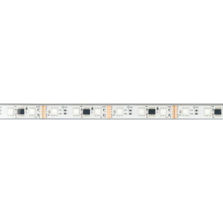 Светодиодная лента герметичная Arlight 14W/m 60LED/m 5060SMD разноцветный 5М DMX-PFS-B60-12mm 12V 039175