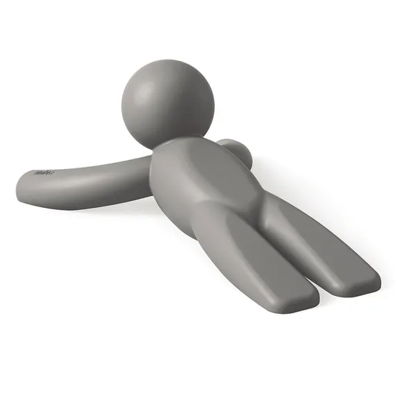 Набор дверных стопперов buddy, серый, 2 шт.