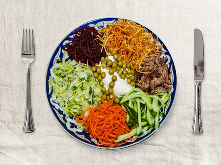 Салат "Татарский"